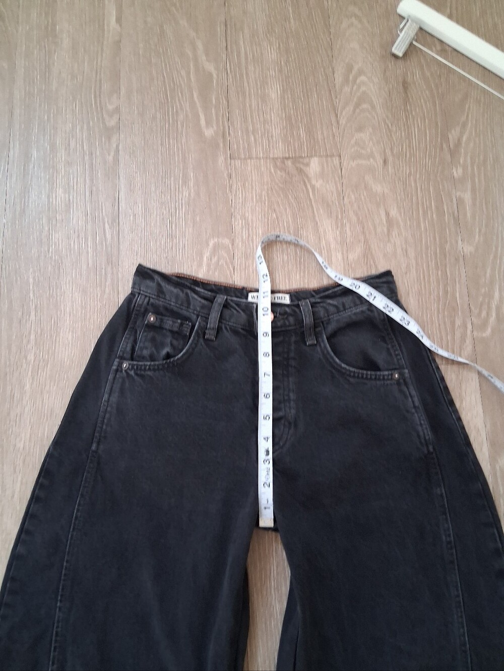 Free People We The Free Lucky You Mid Rise Barrel Soundwave - Picture 12 of 16